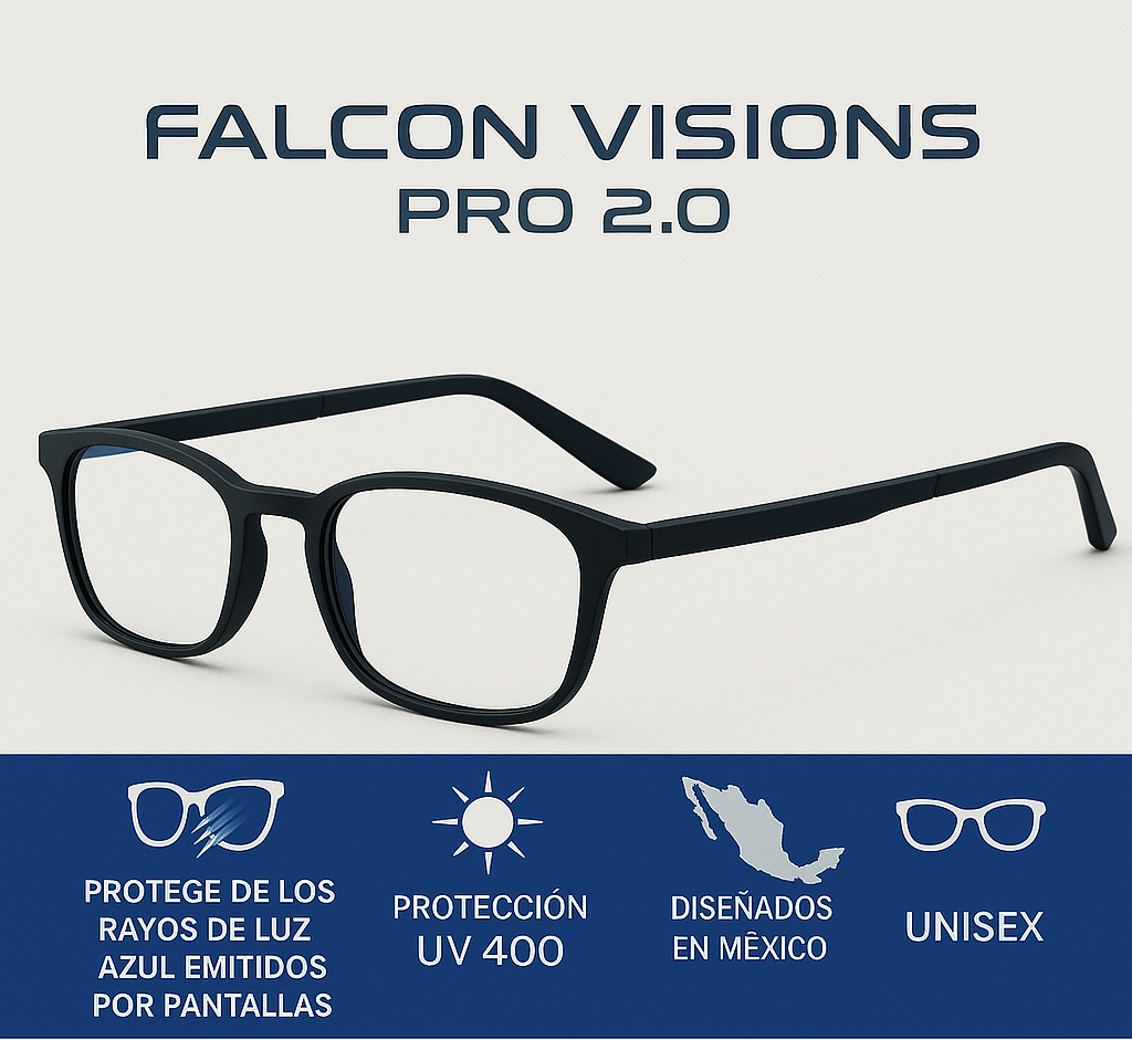 Lentes para pantallas Falcon visions pro negros