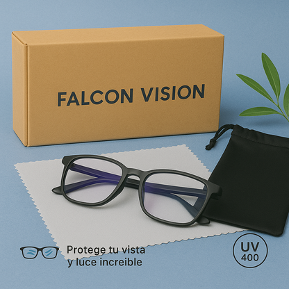 Lentes para pantallas Falcon visions pro negros